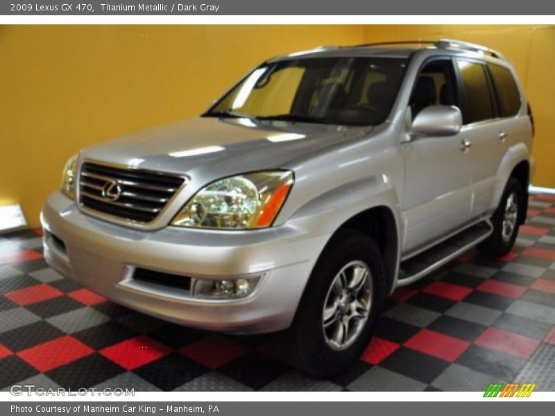 Titanium Metallic / Dark Gray 2009 Lexus GX 470