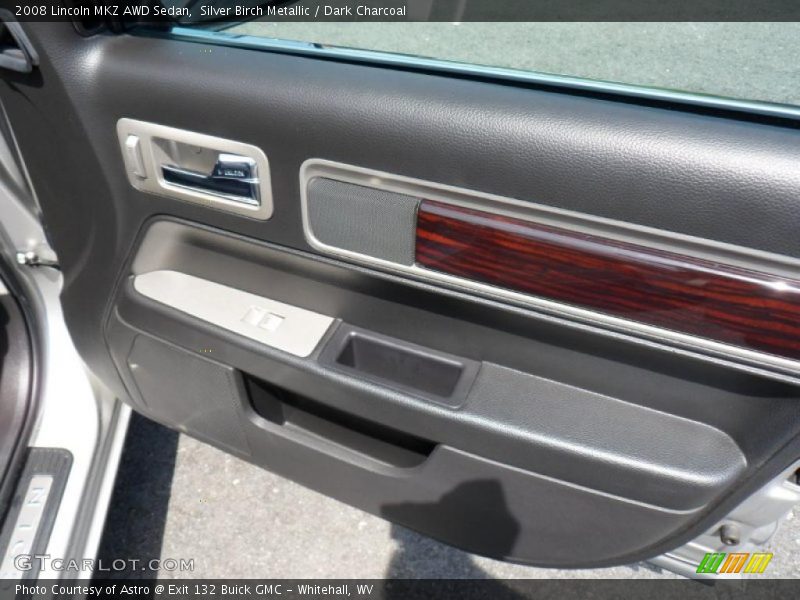 Silver Birch Metallic / Dark Charcoal 2008 Lincoln MKZ AWD Sedan