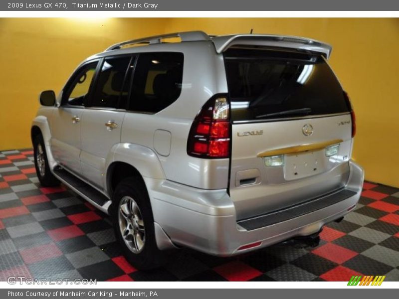 Titanium Metallic / Dark Gray 2009 Lexus GX 470