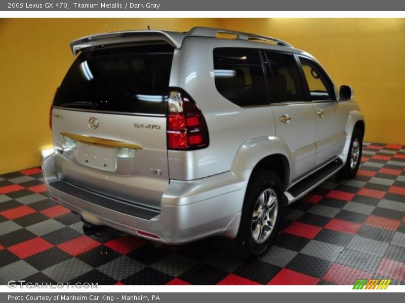 Titanium Metallic / Dark Gray 2009 Lexus GX 470