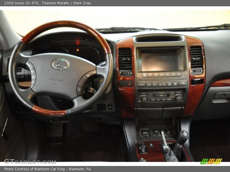 Titanium Metallic / Dark Gray 2009 Lexus GX 470