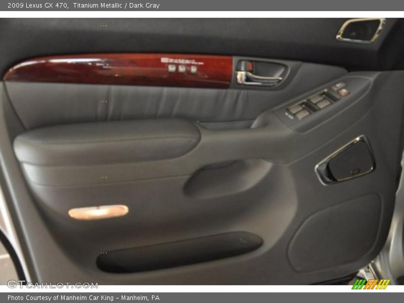 Titanium Metallic / Dark Gray 2009 Lexus GX 470