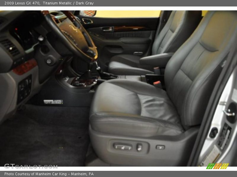 Titanium Metallic / Dark Gray 2009 Lexus GX 470