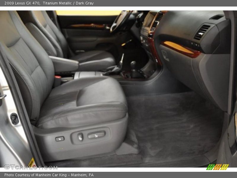 Titanium Metallic / Dark Gray 2009 Lexus GX 470