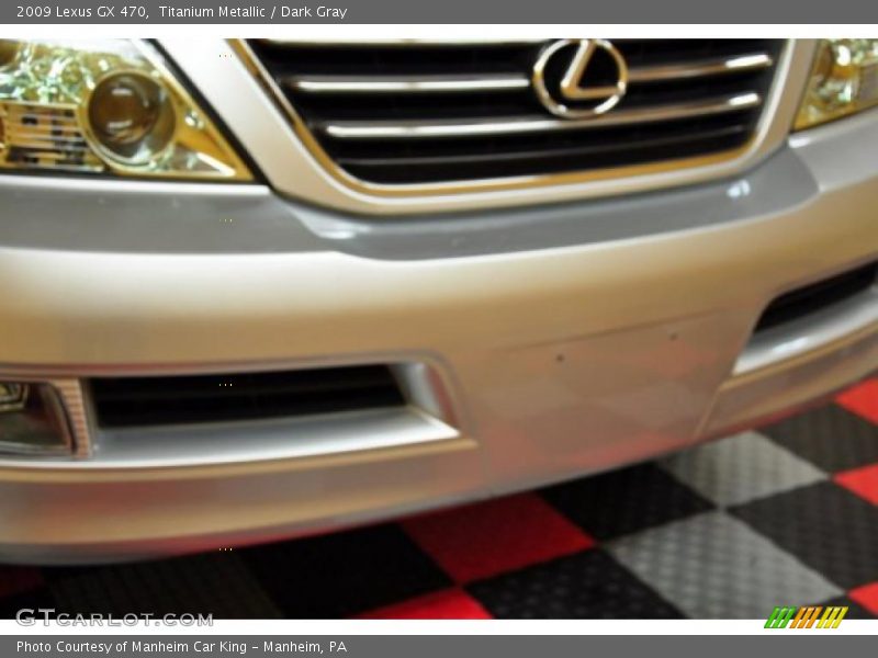 Titanium Metallic / Dark Gray 2009 Lexus GX 470