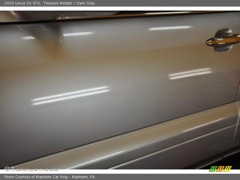 Titanium Metallic / Dark Gray 2009 Lexus GX 470