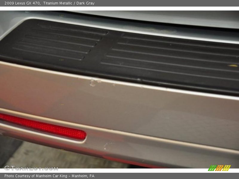 Titanium Metallic / Dark Gray 2009 Lexus GX 470
