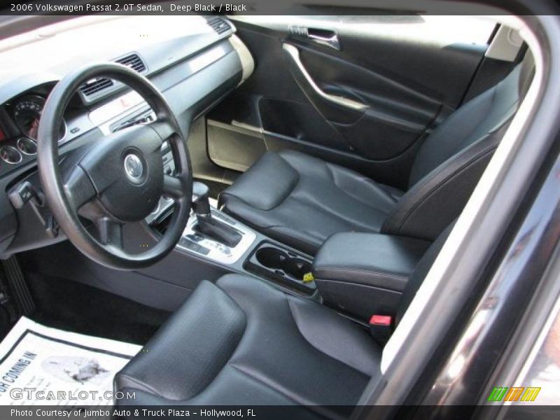 Deep Black / Black 2006 Volkswagen Passat 2.0T Sedan