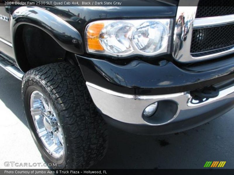 Black / Dark Slate Gray 2004 Dodge Ram 2500 SLT Quad Cab 4x4