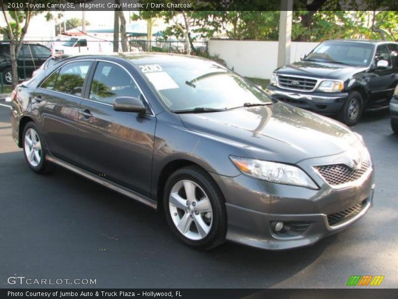 Magnetic Gray Metallic / Dark Charcoal 2010 Toyota Camry SE