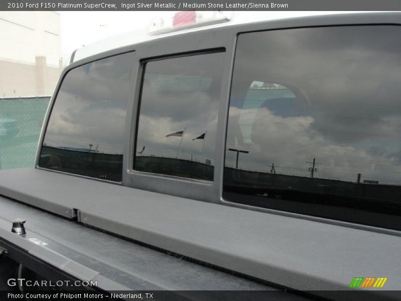 Ingot Silver Metallic / Medium Stone Leather/Sienna Brown 2010 Ford F150 Platinum SuperCrew
