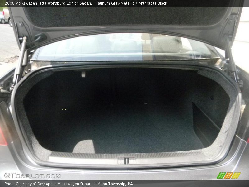 Platinum Grey Metallic / Anthracite Black 2008 Volkswagen Jetta Wolfsburg Edition Sedan