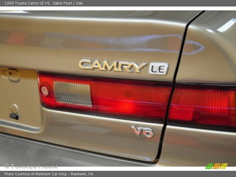 Sable Pearl / Oak 1999 Toyota Camry LE V6