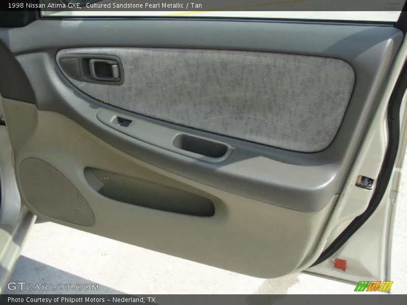 Cultured Sandstone Pearl Metallic / Tan 1998 Nissan Altima GXE