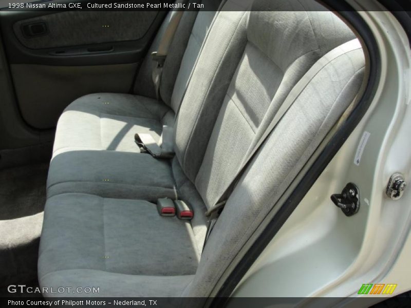 Cultured Sandstone Pearl Metallic / Tan 1998 Nissan Altima GXE
