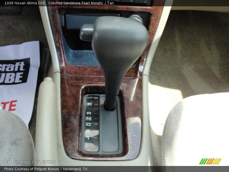 Cultured Sandstone Pearl Metallic / Tan 1998 Nissan Altima GXE