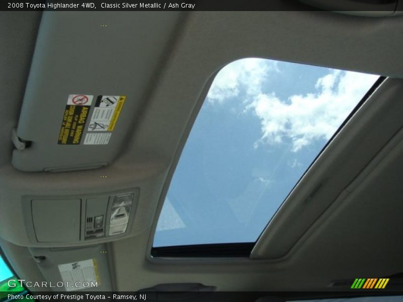 Classic Silver Metallic / Ash Gray 2008 Toyota Highlander 4WD