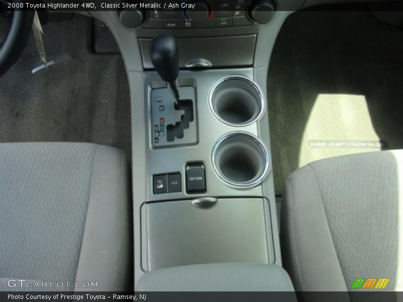 Classic Silver Metallic / Ash Gray 2008 Toyota Highlander 4WD