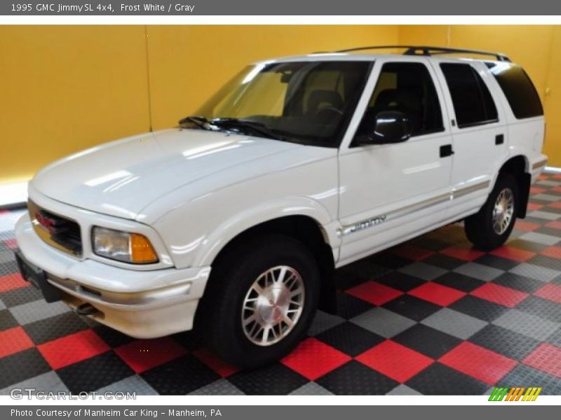 Frost White / Gray 1995 GMC Jimmy SL 4x4