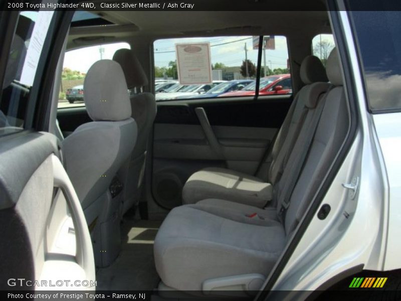Classic Silver Metallic / Ash Gray 2008 Toyota Highlander 4WD