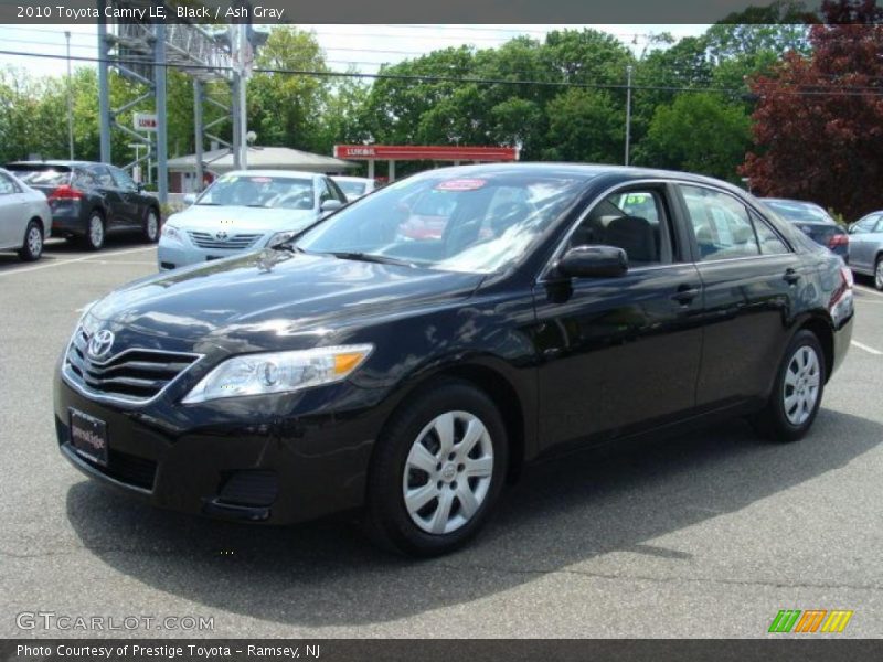Black / Ash Gray 2010 Toyota Camry LE