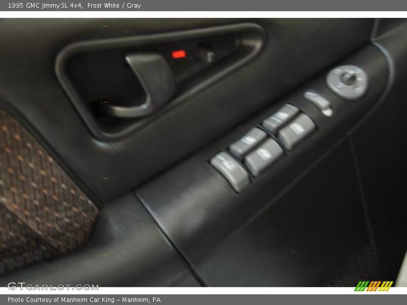 Frost White / Gray 1995 GMC Jimmy SL 4x4