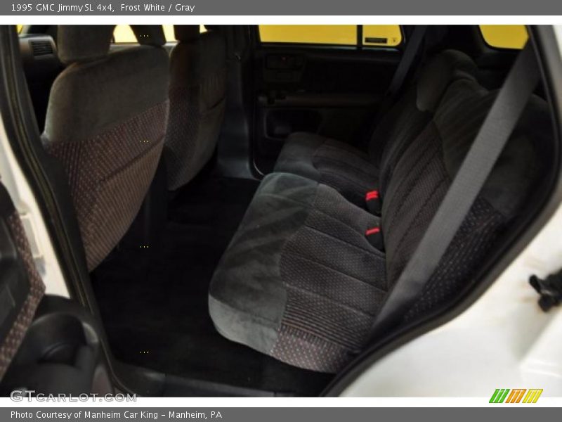 Frost White / Gray 1995 GMC Jimmy SL 4x4