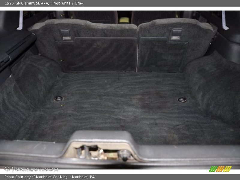Frost White / Gray 1995 GMC Jimmy SL 4x4