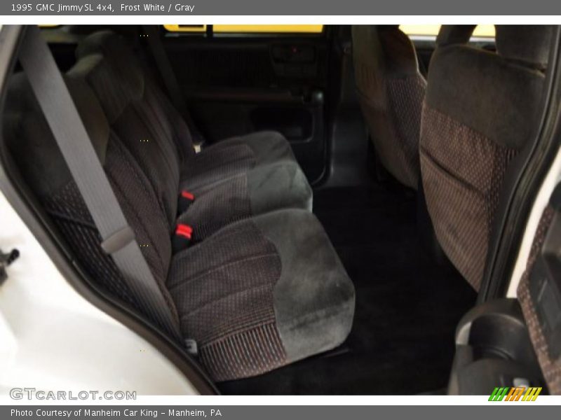 Frost White / Gray 1995 GMC Jimmy SL 4x4