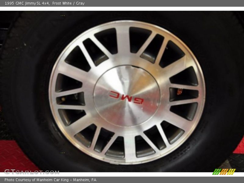 Frost White / Gray 1995 GMC Jimmy SL 4x4