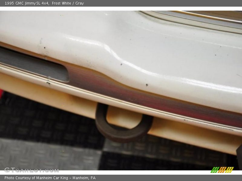 Frost White / Gray 1995 GMC Jimmy SL 4x4