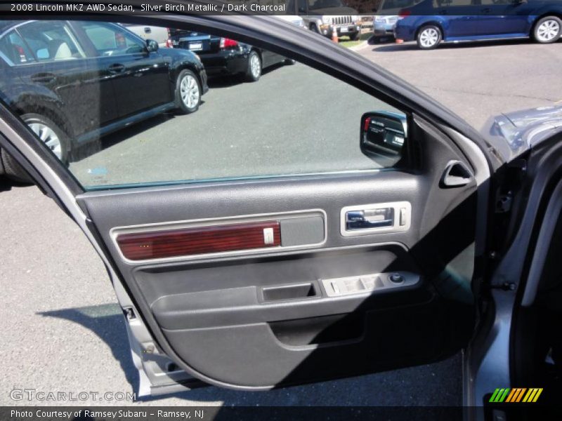Silver Birch Metallic / Dark Charcoal 2008 Lincoln MKZ AWD Sedan