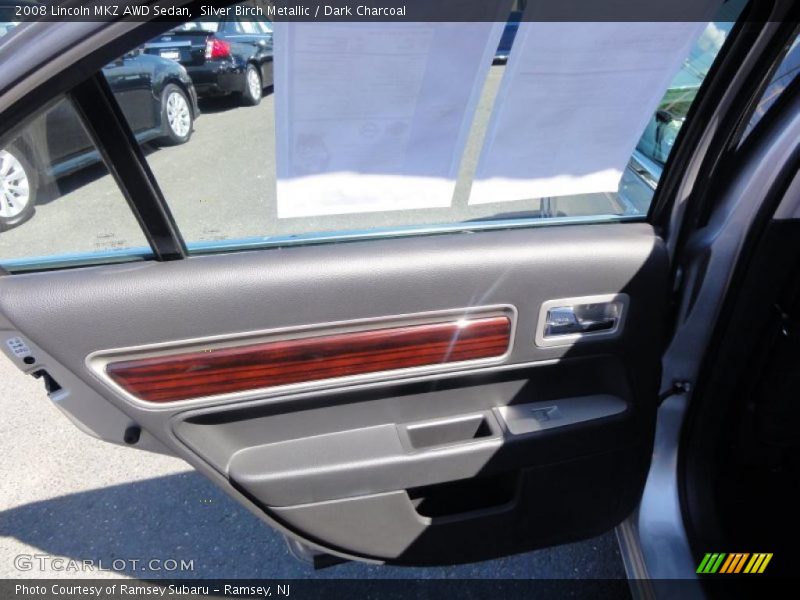 Silver Birch Metallic / Dark Charcoal 2008 Lincoln MKZ AWD Sedan
