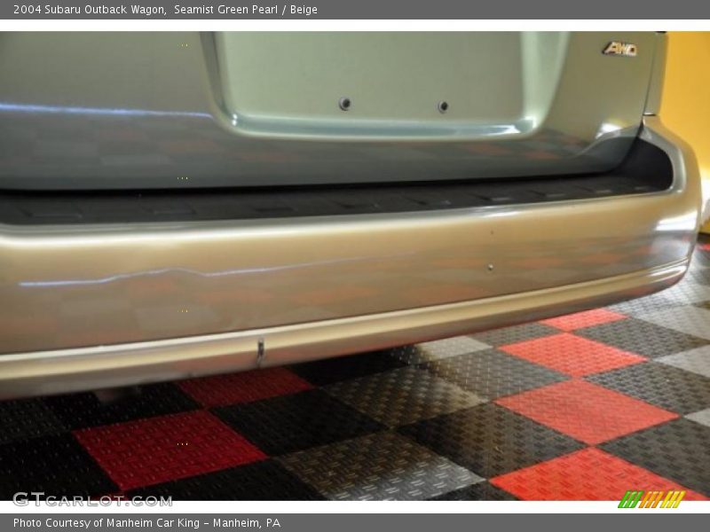 Seamist Green Pearl / Beige 2004 Subaru Outback Wagon
