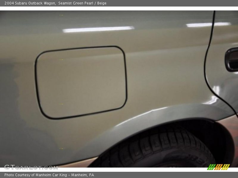 Seamist Green Pearl / Beige 2004 Subaru Outback Wagon