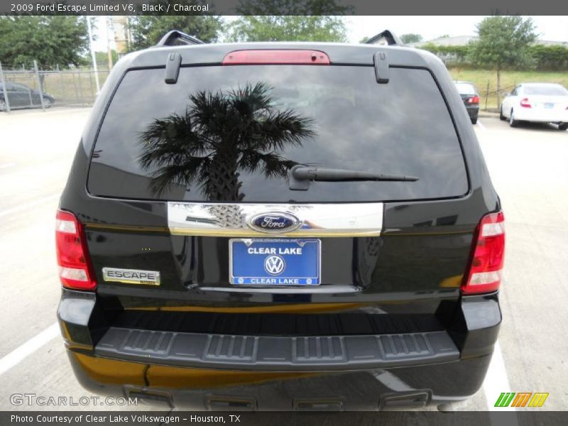 Black / Charcoal 2009 Ford Escape Limited V6