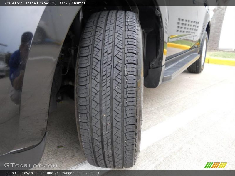 Black / Charcoal 2009 Ford Escape Limited V6