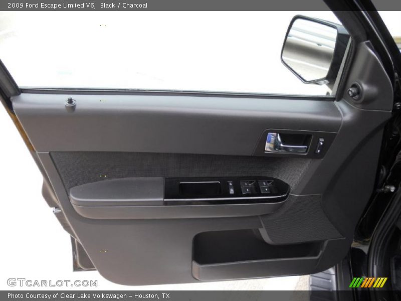 Black / Charcoal 2009 Ford Escape Limited V6