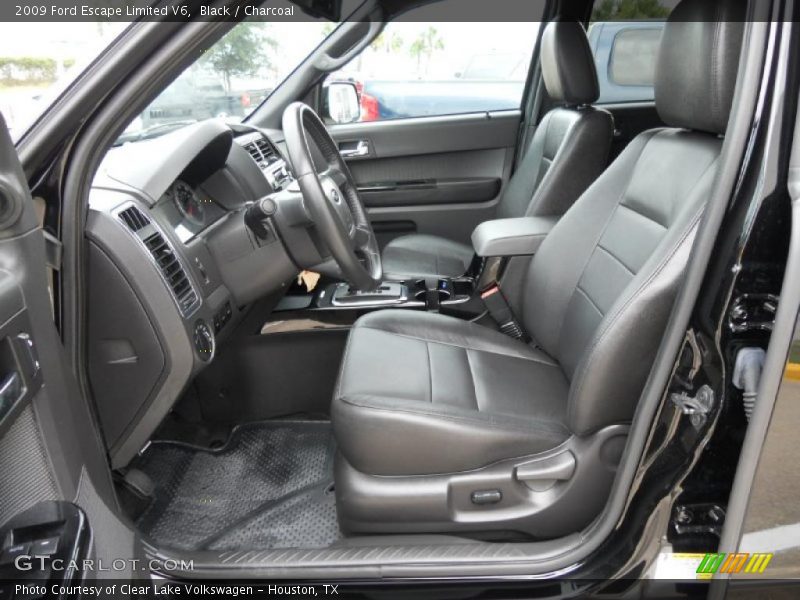 Black / Charcoal 2009 Ford Escape Limited V6