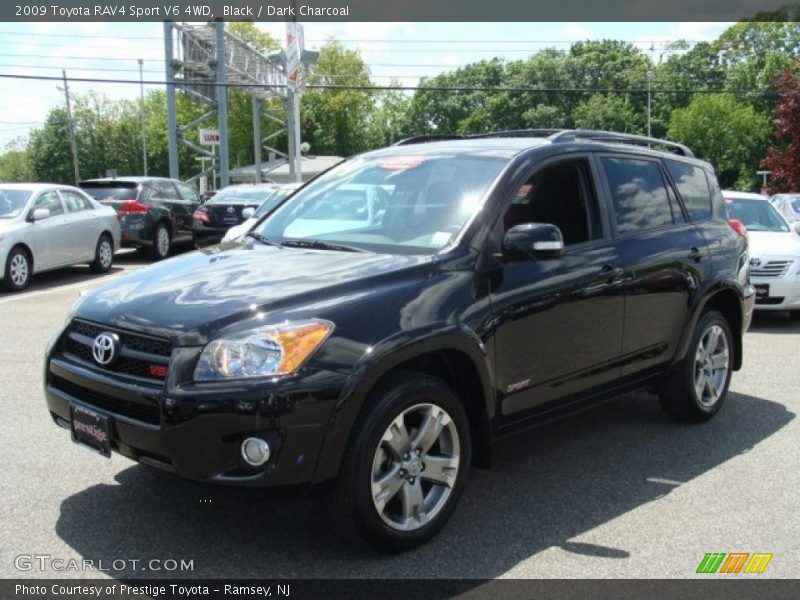 Black / Dark Charcoal 2009 Toyota RAV4 Sport V6 4WD