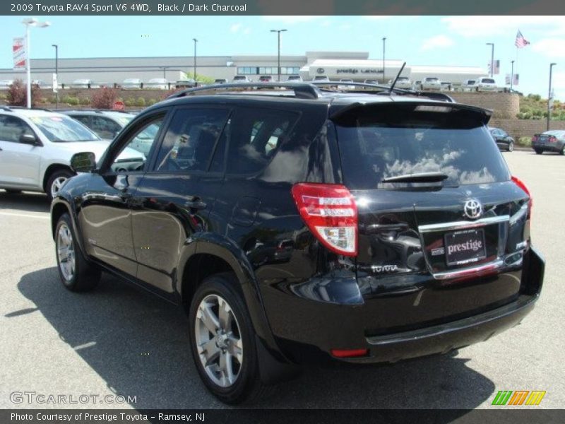 Black / Dark Charcoal 2009 Toyota RAV4 Sport V6 4WD