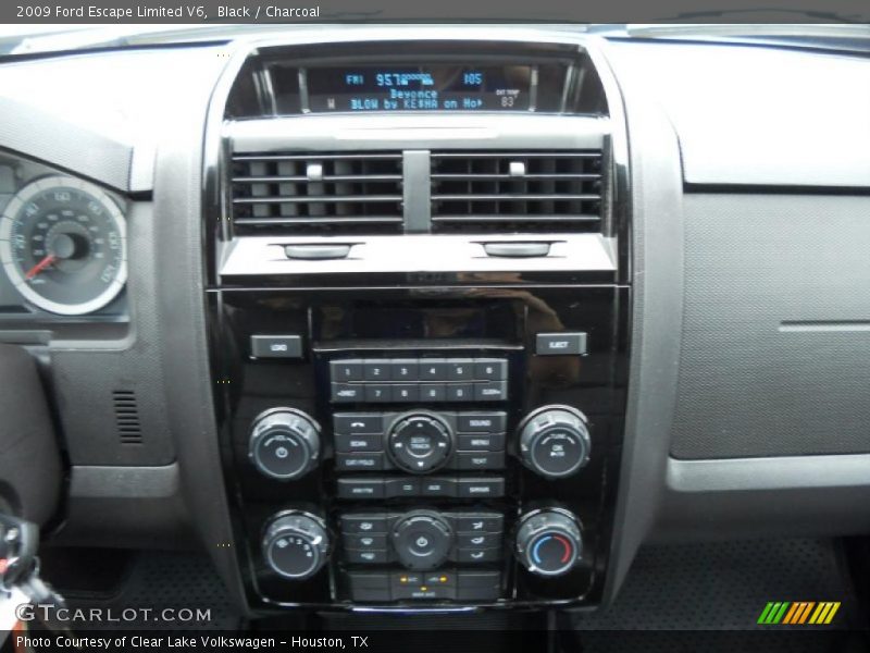 Black / Charcoal 2009 Ford Escape Limited V6