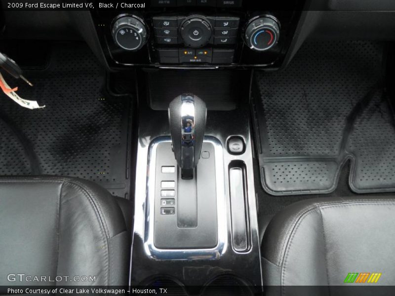 Black / Charcoal 2009 Ford Escape Limited V6