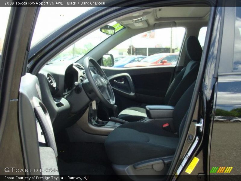 Black / Dark Charcoal 2009 Toyota RAV4 Sport V6 4WD