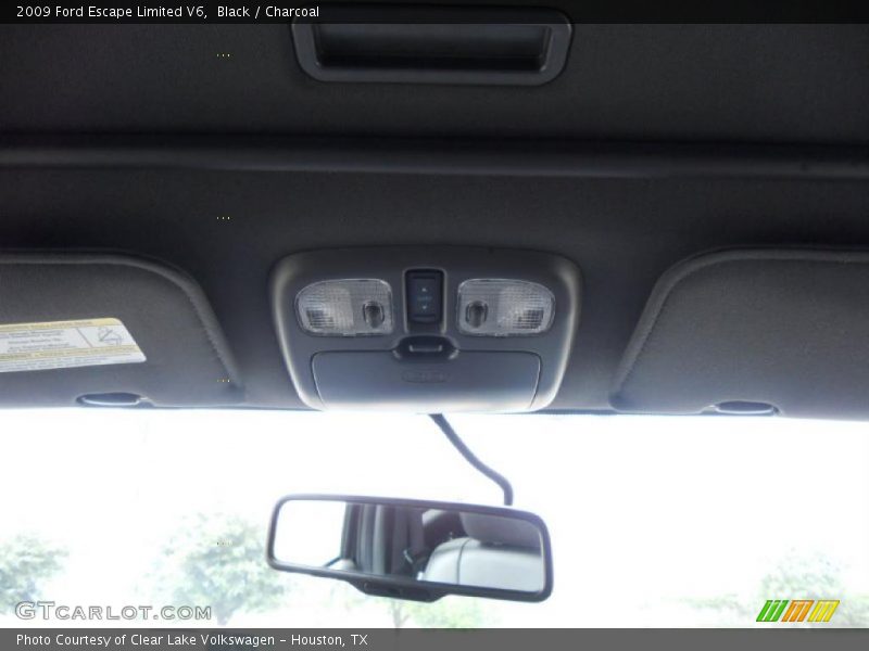 Black / Charcoal 2009 Ford Escape Limited V6