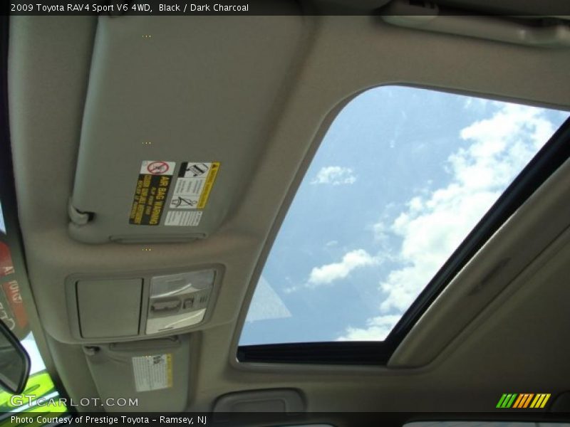 Black / Dark Charcoal 2009 Toyota RAV4 Sport V6 4WD