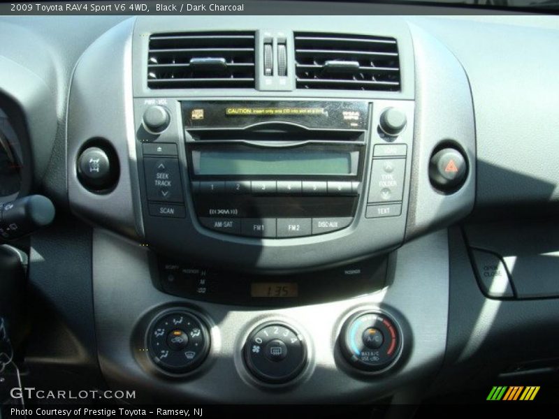 Black / Dark Charcoal 2009 Toyota RAV4 Sport V6 4WD