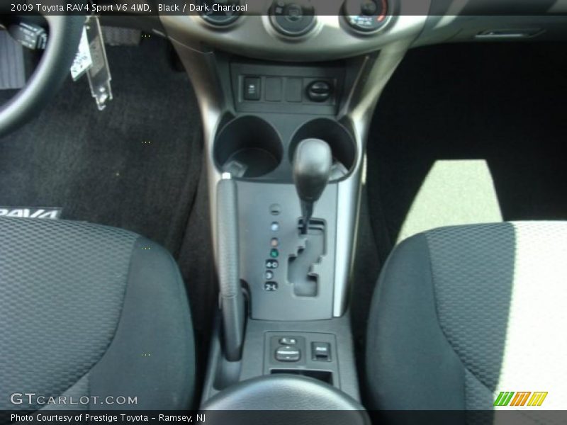 Black / Dark Charcoal 2009 Toyota RAV4 Sport V6 4WD