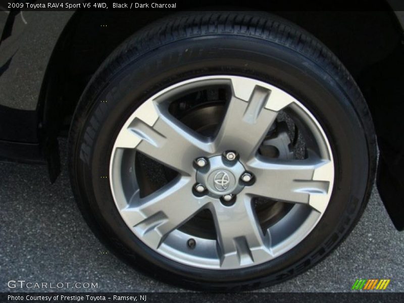 Black / Dark Charcoal 2009 Toyota RAV4 Sport V6 4WD