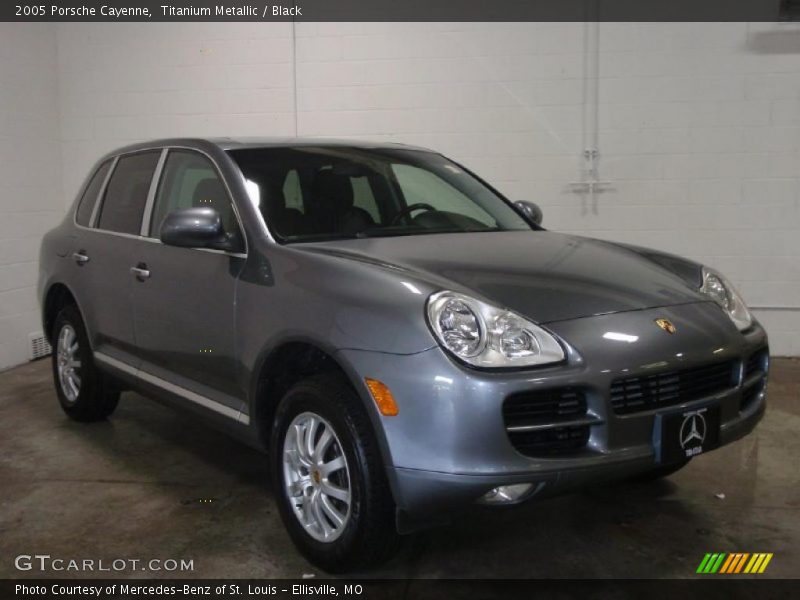 Titanium Metallic / Black 2005 Porsche Cayenne